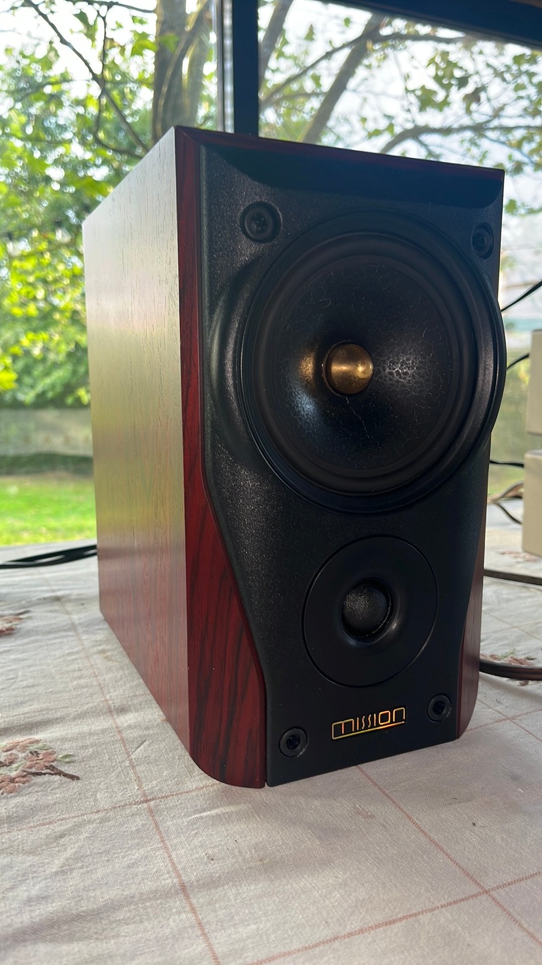 Mission limited edition 30-100w 6 ohm, TV, Hi-fi & Vidéo, Enceinte d'étagère, 60 à 120 watts, Utilisé, Enlèvement