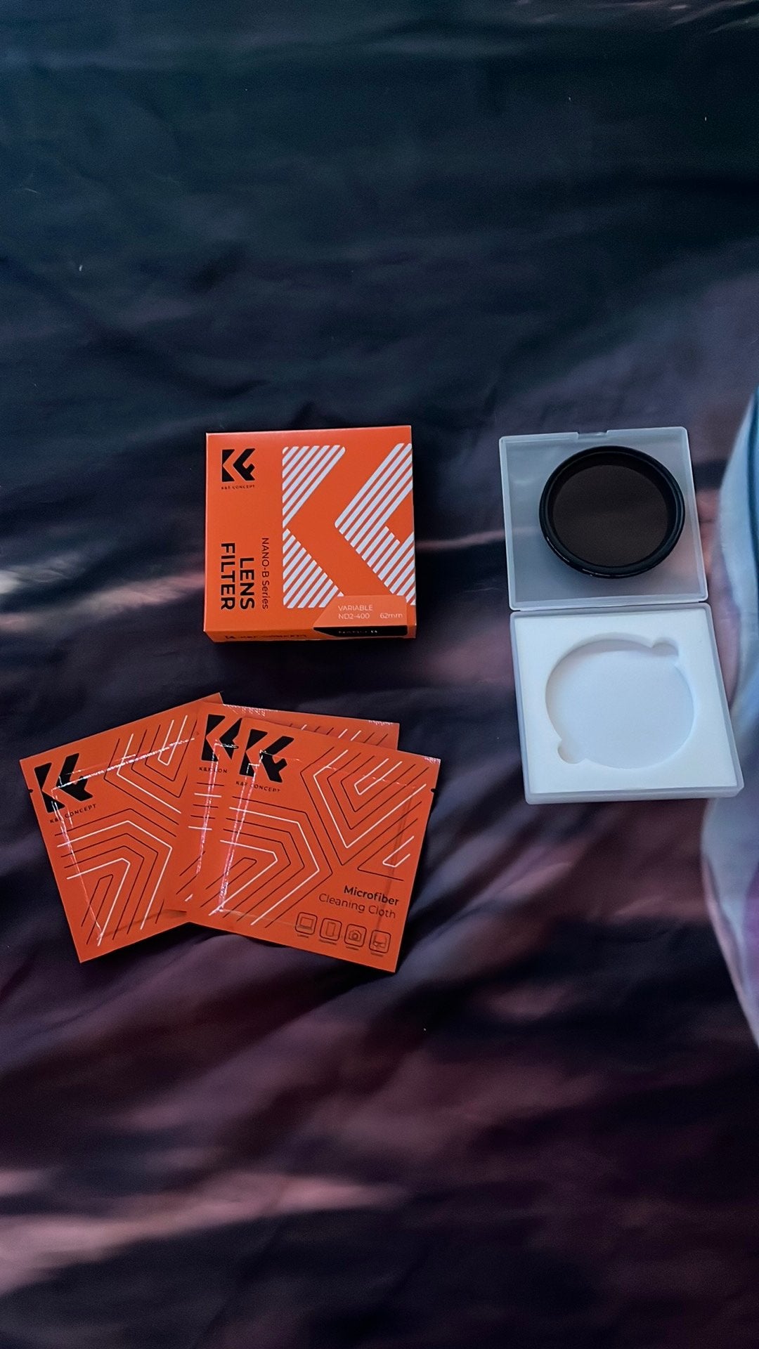 K&F Concept Variable ND Filter 62mm (ND2-400), TV, Hi-fi & Vidéo, Photo | Filtres, Enlèvement, Comme neuf