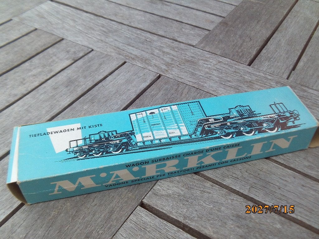 MARKLIN, Wisselstroom, Gebruikt, Wagon, Ophalen of Verzenden