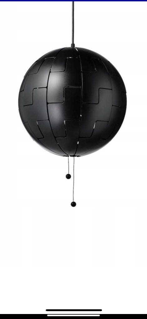 Lampe IKEA noir, Enlèvement, Comme neuf