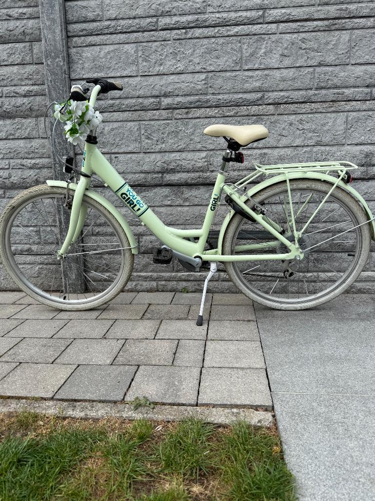 Meisjes fiets 24 inch, Ophalen, Zo goed als nieuw, 24 inch