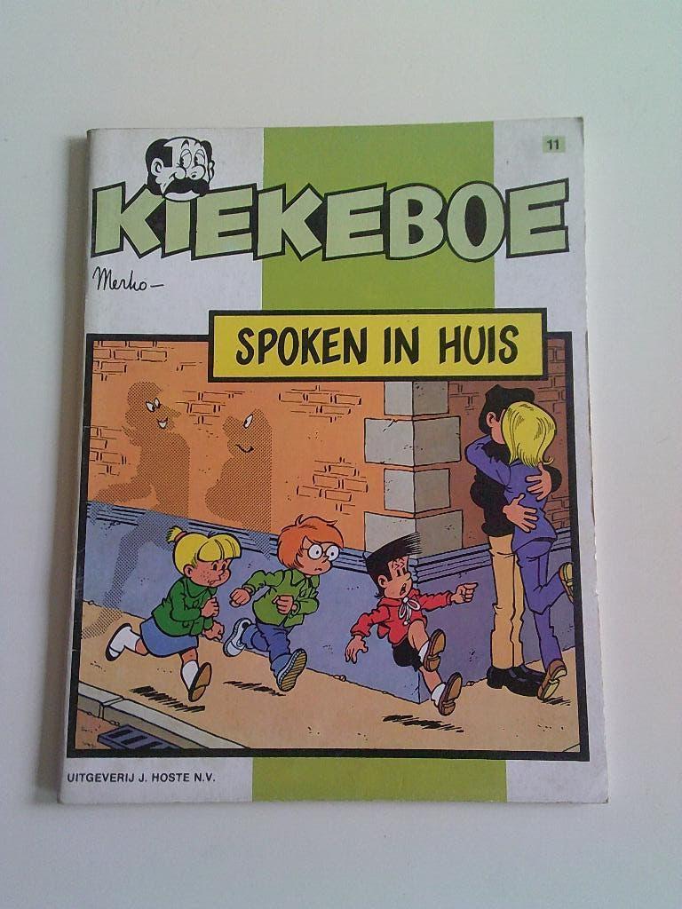 Kiekeboe 11. Spoken in huis . 1ste druk 1980, Boeken, Ophalen of Verzenden