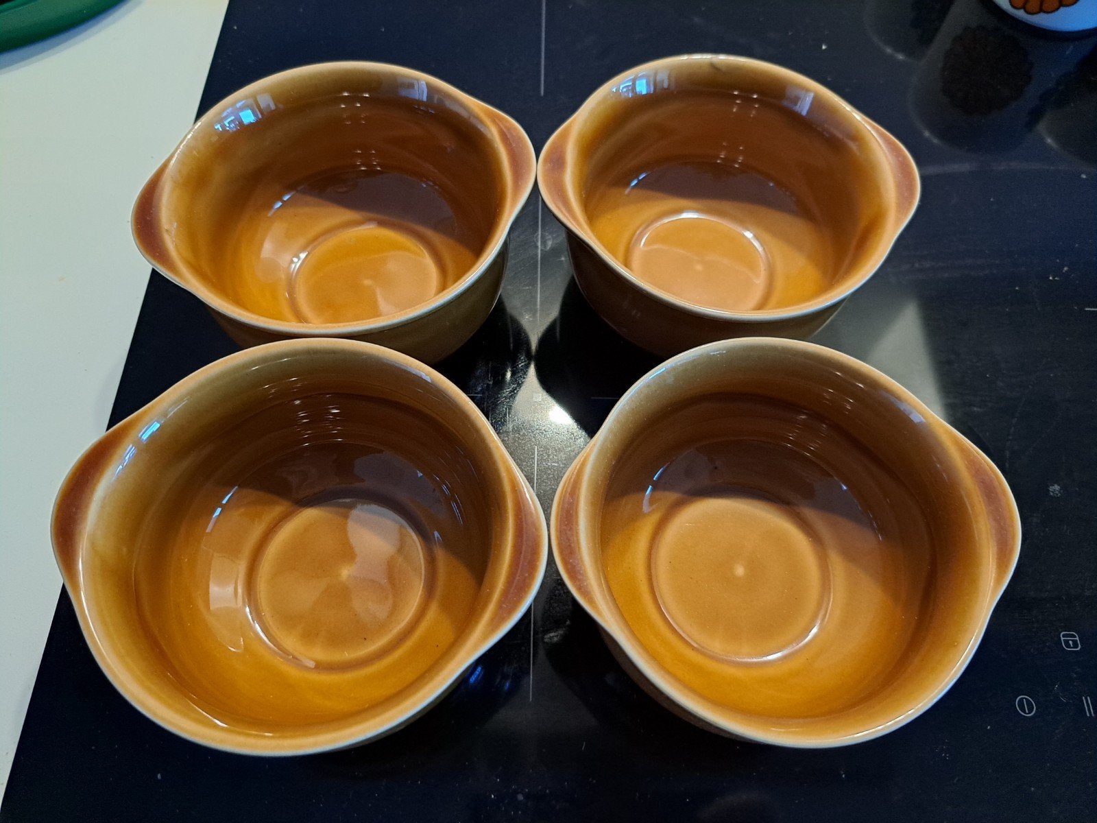 Lot de 4 bols à  soupe, Maison & Meubles, Cuisine | Vaisselle, Enlèvement ou Envoi, Utilisé