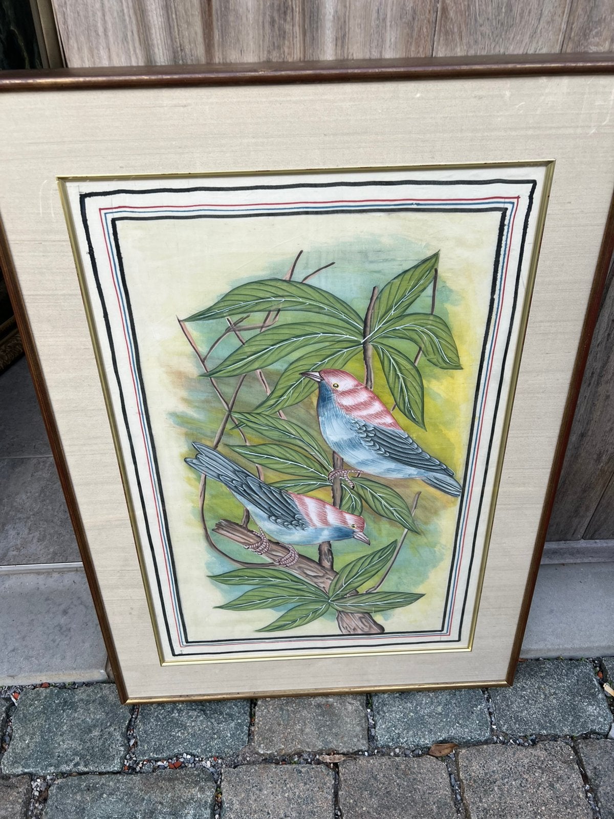 Vogels, Antiquités & Art, Autres techniques, Enlèvement, Animaux, Papier