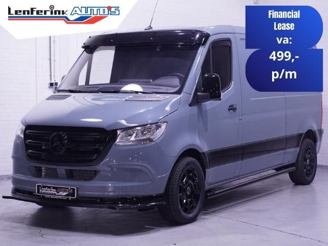 Mercedes-Benz Sprinter 215 CDI 150 pk Black&Grey Edition L2H, Auto's, Airconditioning, Mercedes-Benz, Bedrijf, Zilver of Grijs