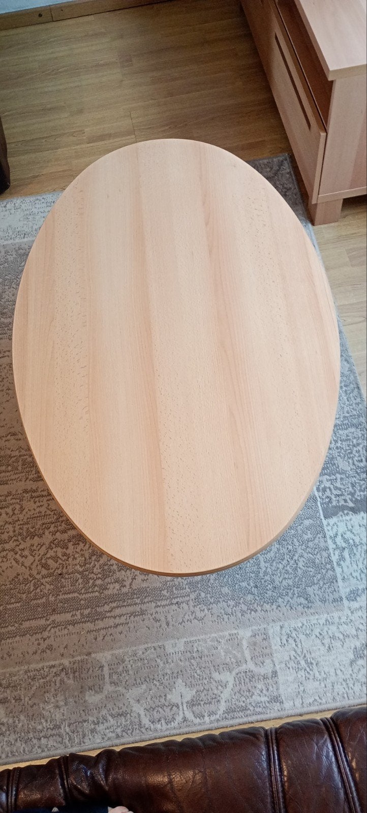 Mooie ovale salontafel, Huis en Inrichting, Tafels | Salontafels, Ophalen