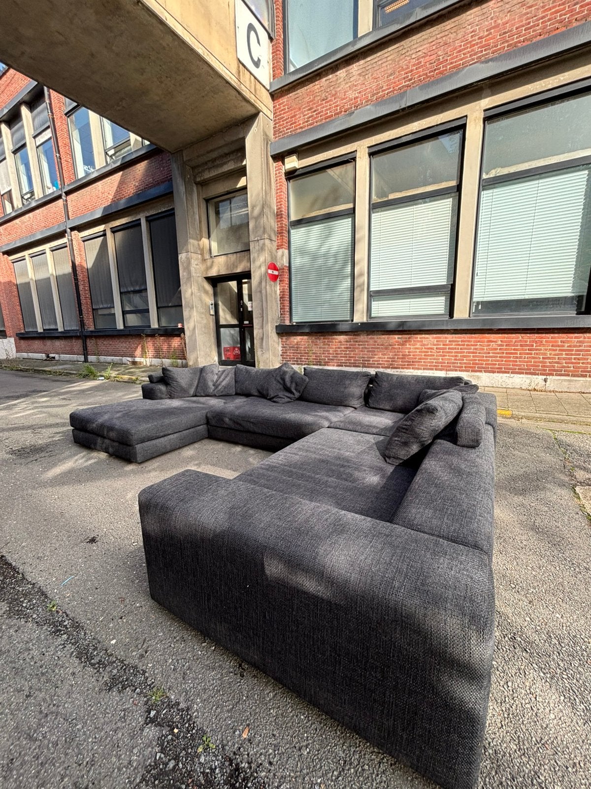Grote xxl zetel, Doe-het-zelf en Bouw, Ophalen, Zo goed als nieuw