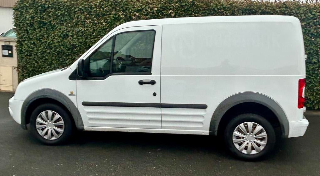 FORD TRANSIT CONNECT 1.8 TDCi 66KW, Auto's, Ford, Euro 5, Stof, Wit, Diesel