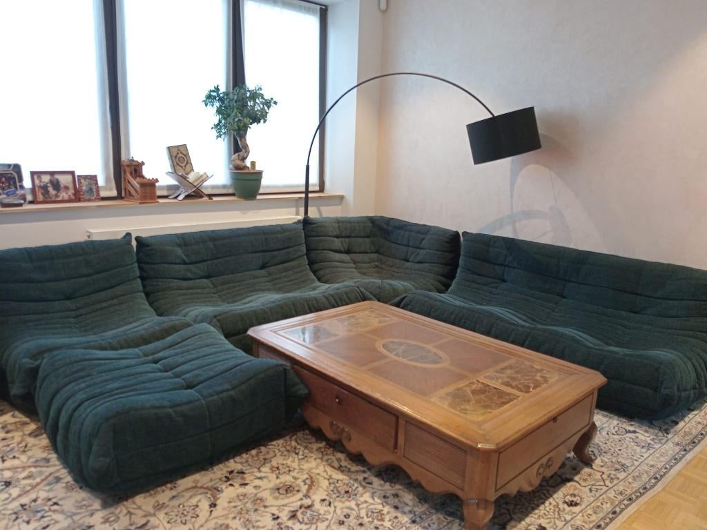 Togo Ligne Rochet modulair, Ophalen, Gebruikt, Hoekbank, Stof
