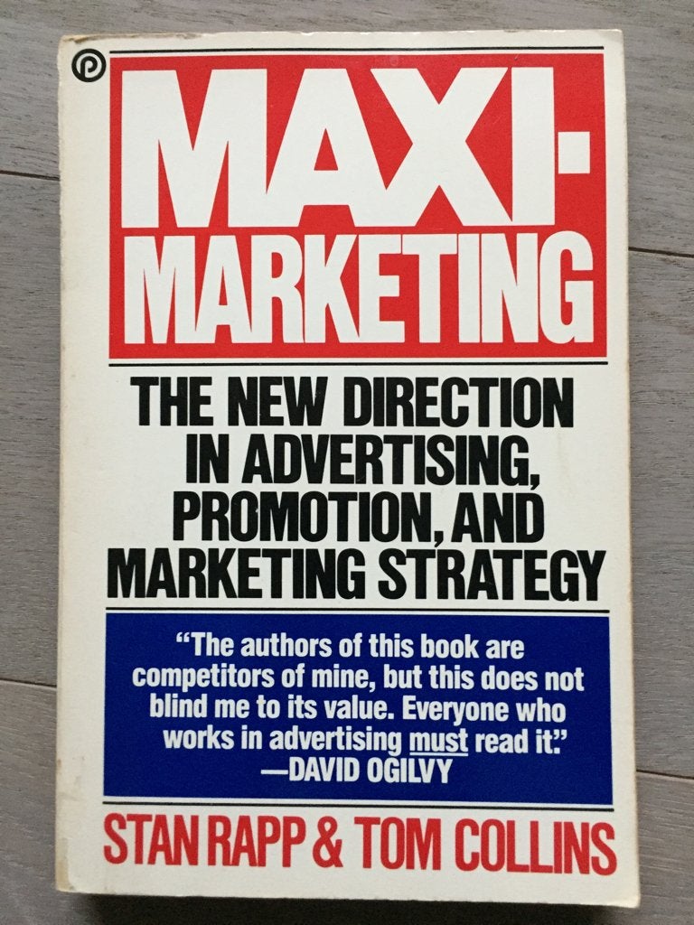 Maxi-Marketing: Advertising Promotion & Strategy * Ogilvy, Enlèvement ou Envoi, Utilisé, Économie et Marketing
