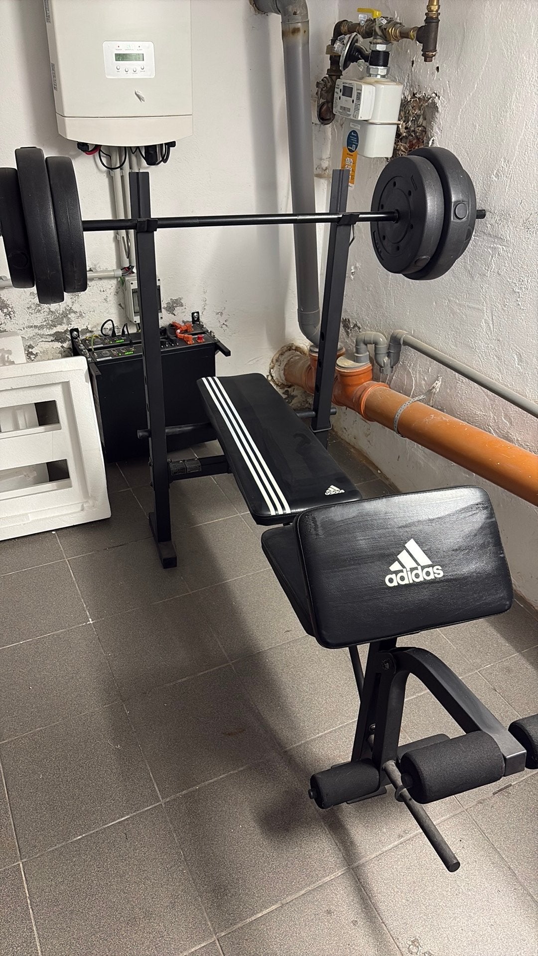 Adidas push up bank, Sport en Fitness, Ophalen, Zo goed als nieuw