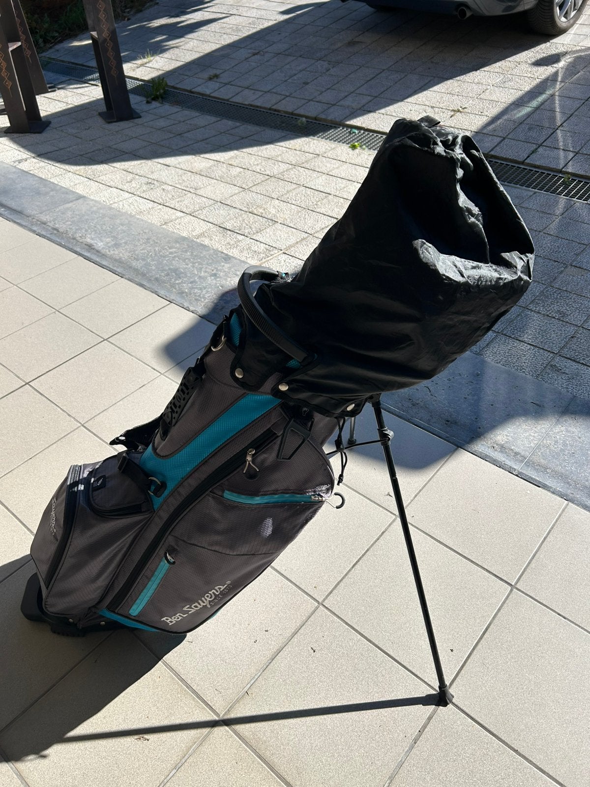 Golfclubs en zak te koop, Sport en Fitness, Ophalen, Gebruikt, Set