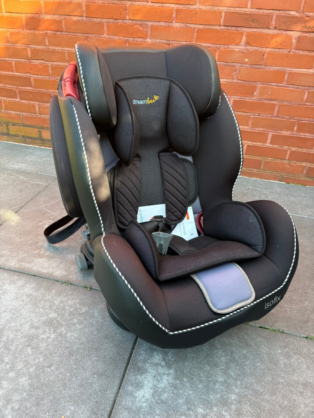 Autostoel 123 dreambee, Kinderen en Baby's, Autogordel, 9 t/m 18 kg, Verstelbare rugleuning, Zo goed als nieuw