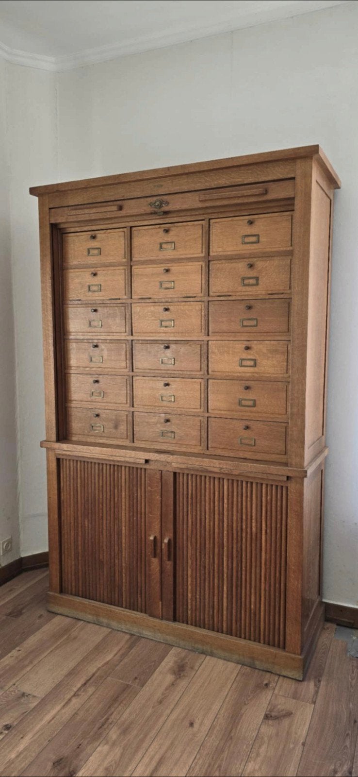 Magnifique Armoire d'Apothicaire Vintage, Antiquités & Art, Enlèvement