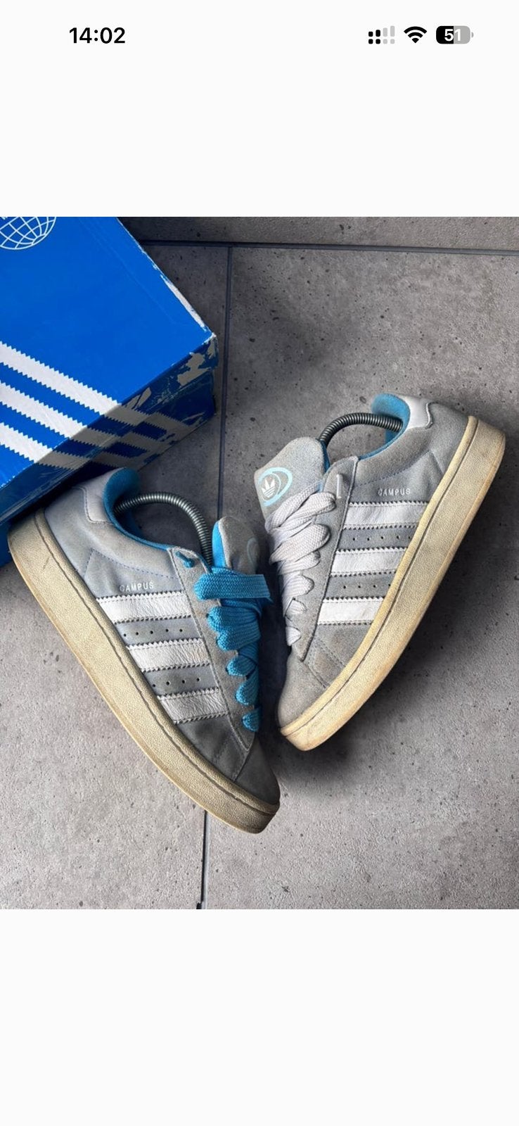 Adidas Campus 00S gris bleu 41 1/3, Vêtements | Hommes, Chaussures, Enlèvement ou Envoi, Comme neuf, Autres couleurs, Baskets