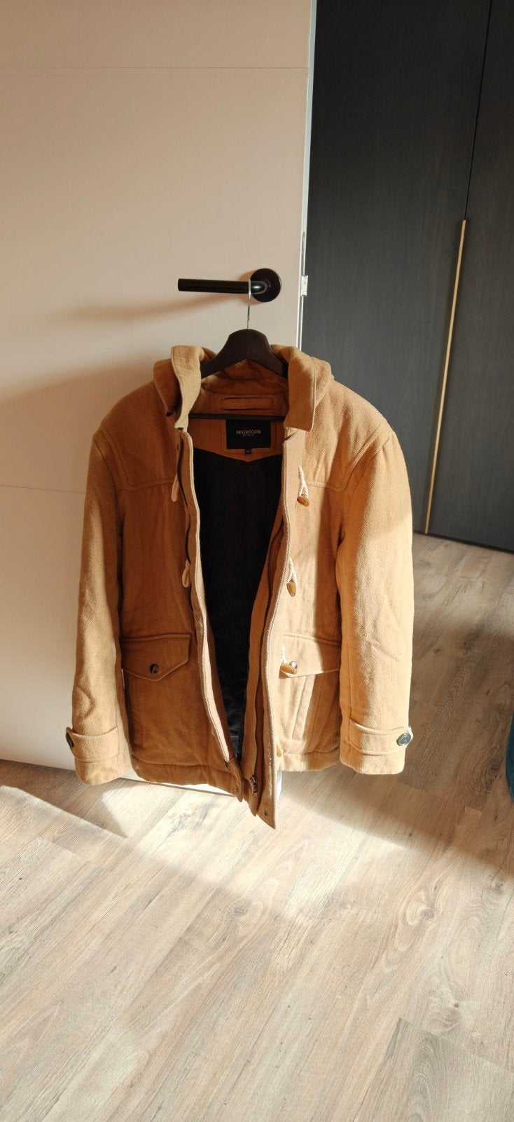 McGregor wollen jas maat 54, Kleding | Heren, Ophalen, Maat 52/54 (L), Bruin, McGregor