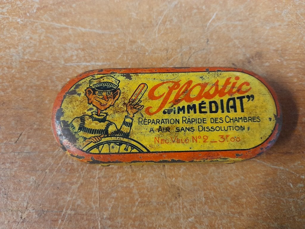 ancienne boite vide rustines plastic immédiat n2, Enlèvement ou Envoi, Utilisé, Autres types