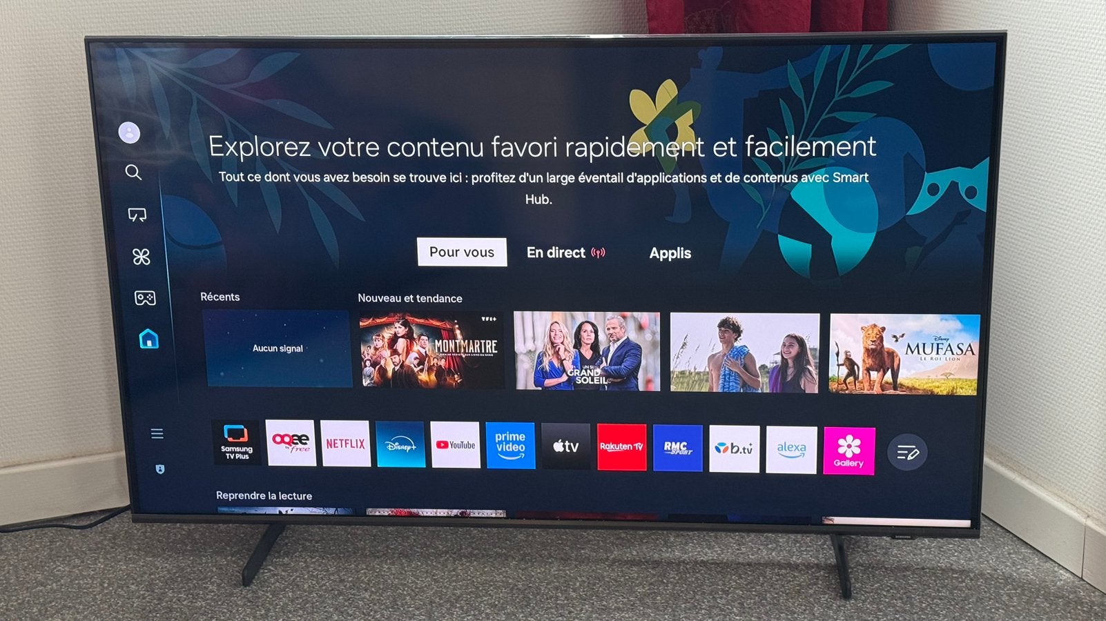 Samsung QLED 43" 4K TV — Nog steeds onder de garantie!, Audio, Tv en Foto, Televisies, Zo goed als nieuw, QLED, 100 cm of meer