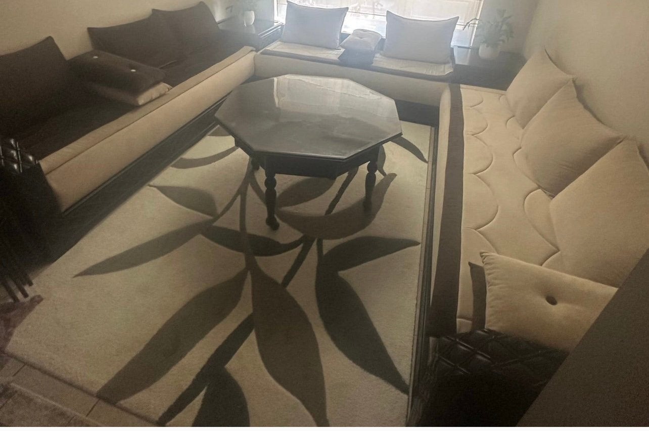 Salon marocain, Maison & Meubles, Enlèvement, Comme neuf, Beige
