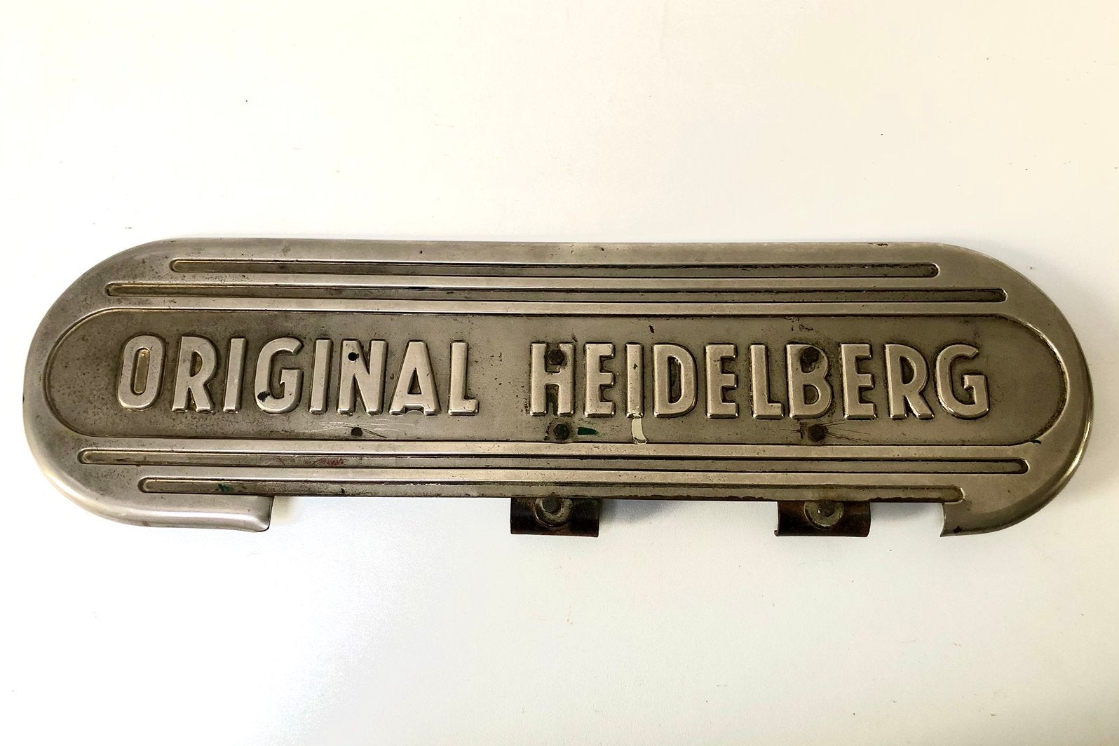 Origineel Heidelberg Embleem – Vintage Industrieel, Enlèvement