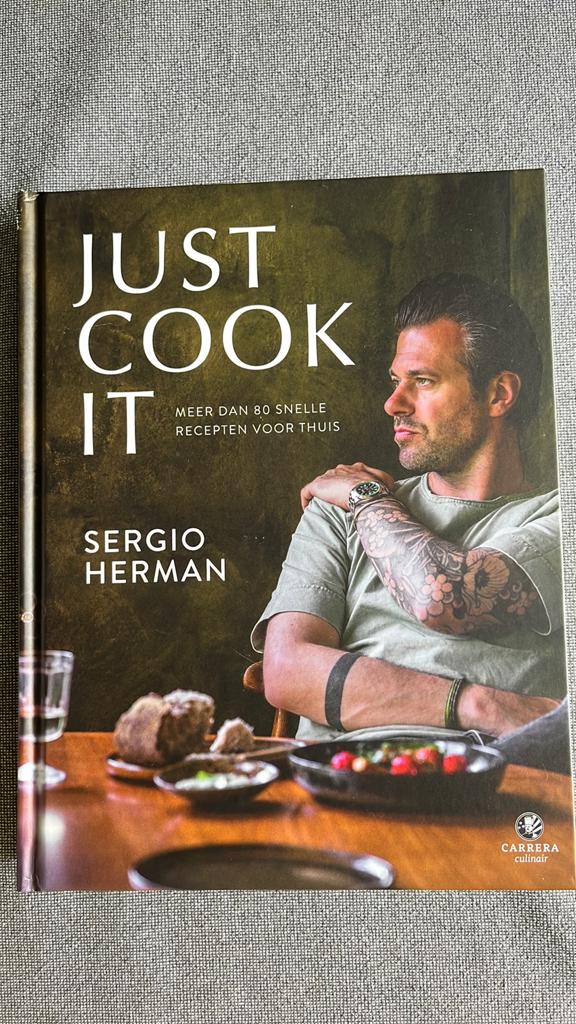 Sergio Herman : Just Cook It, Boeken, Ophalen of Verzenden, Zo goed als nieuw