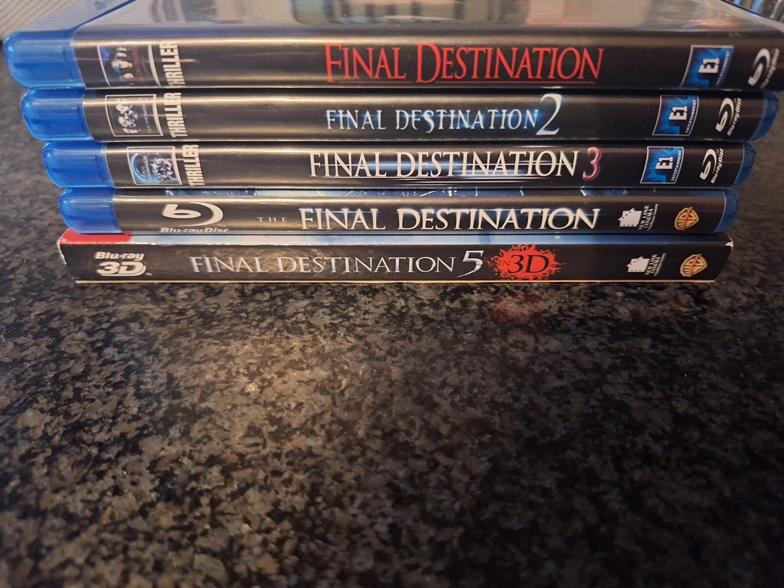 Final Destination 1 tot 5 Blu Ray films, Cd's en Dvd's, Blu-ray, Ophalen