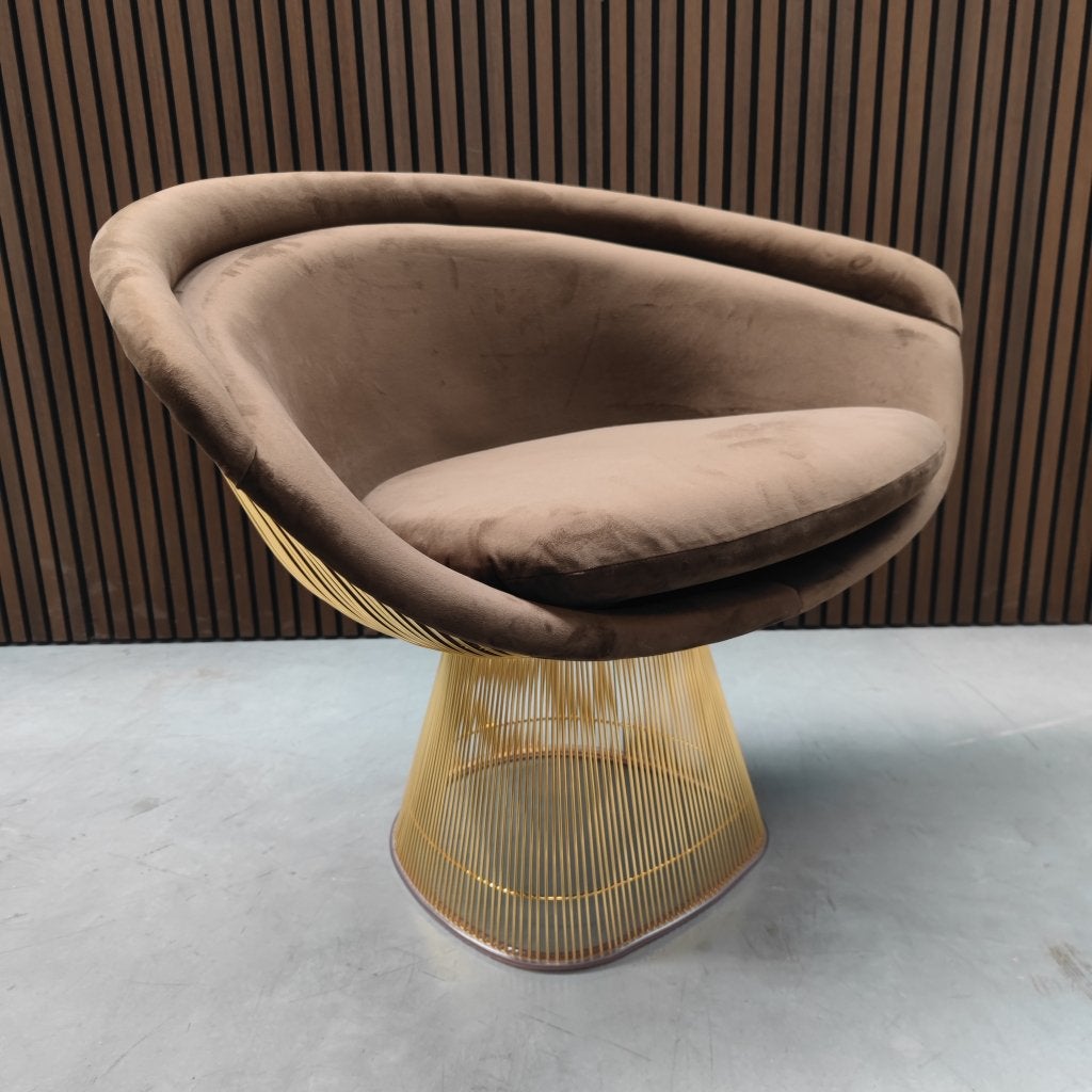 Knoll Warren Platner lounge chair, Antiquités & Art, Antiquités | Meubles | Chaises & Canapés