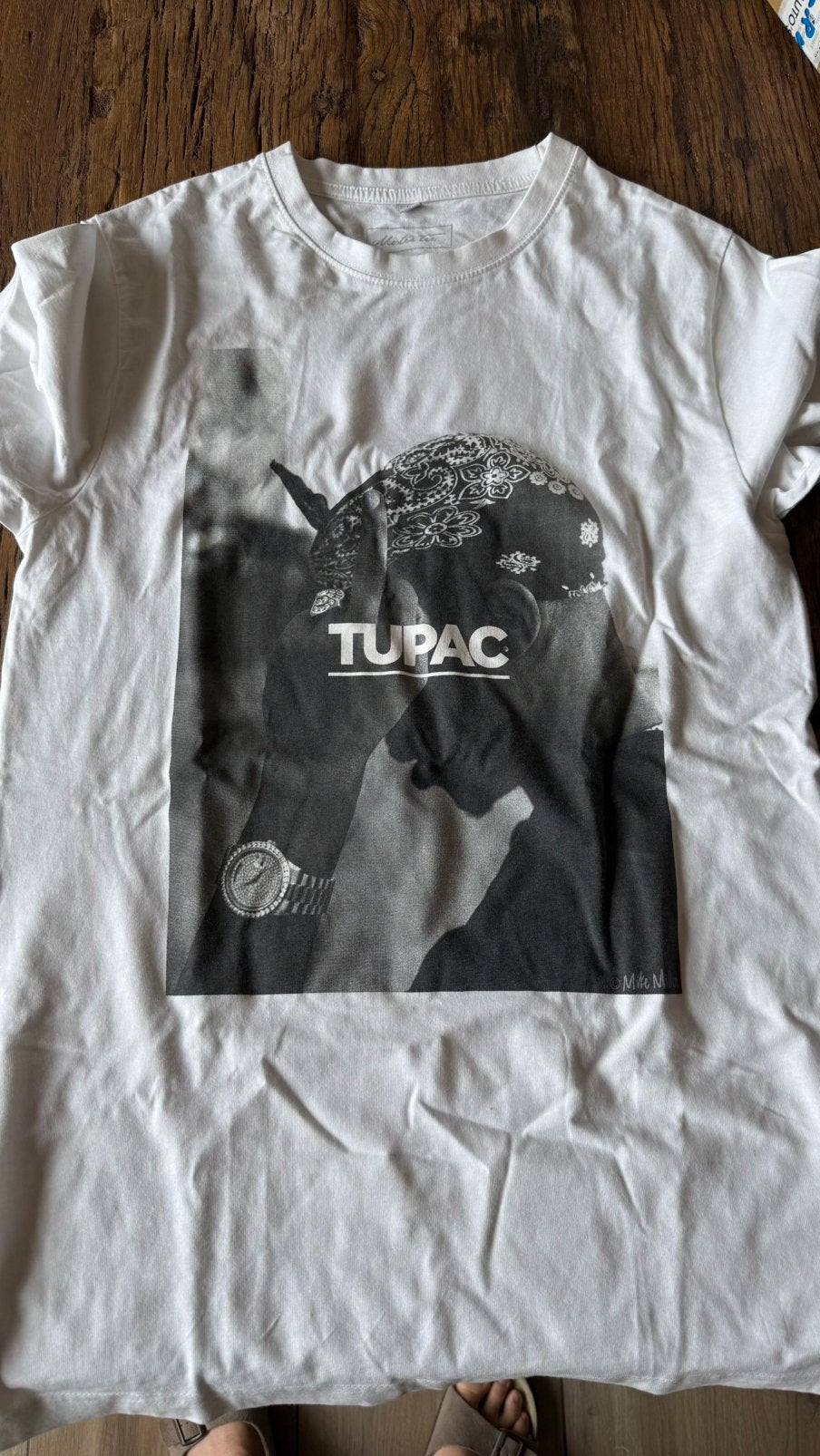 Tupac tshirt, Vêtements | Hommes, Enlèvement ou Envoi, Comme neuf, Taille 52/54 (L)