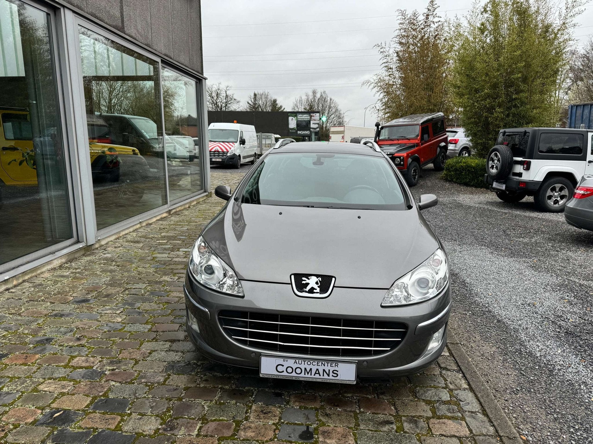 Peugeot 407 2.0 HDi ENKEL VOOR EXPORT OF HANDELAAR, Autos, 100 kW, Argent ou Gris, Achat, 4 portes