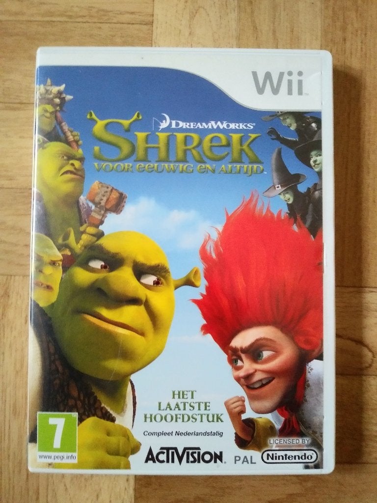 Shrek Forever and Ever pour Wii et Wii U, Enlèvement ou Envoi, À partir de 7 ans, Aventure et Action, 3 joueurs ou plus