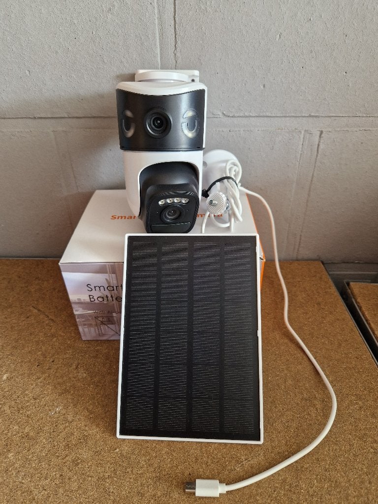 Caméra de surveillance solaire, Enlèvement, Comme neuf, Caméra extérieure