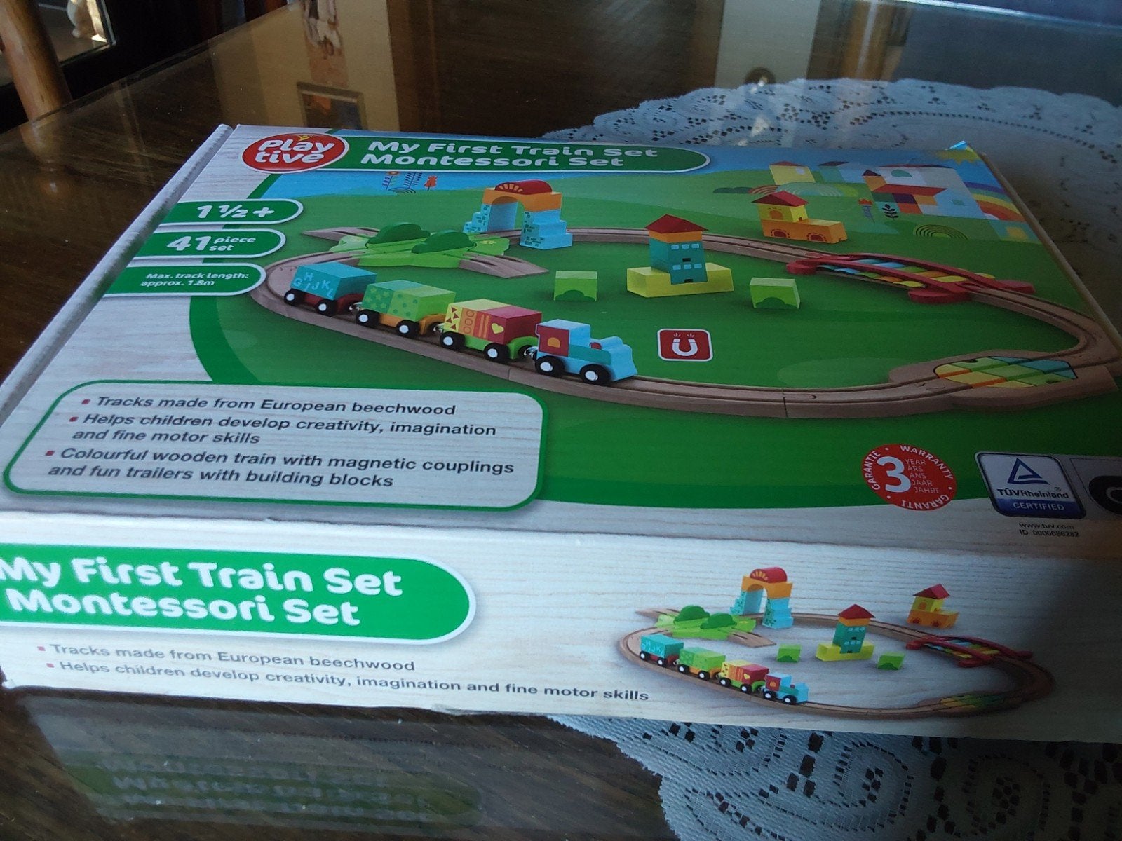 houten treinset, Kinderen en Baby's, Ophalen