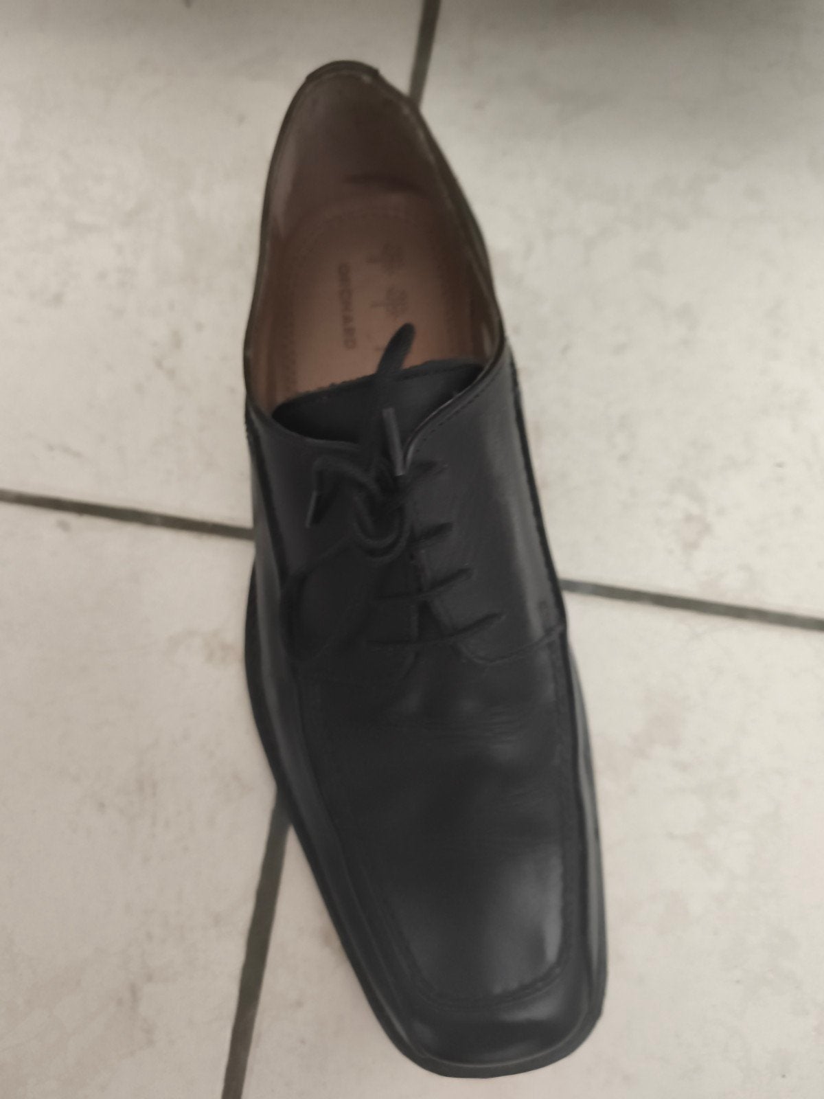 chaussures classique en cuir, Kleding | Heren, Ophalen of Verzenden, Zo goed als nieuw, Zwart