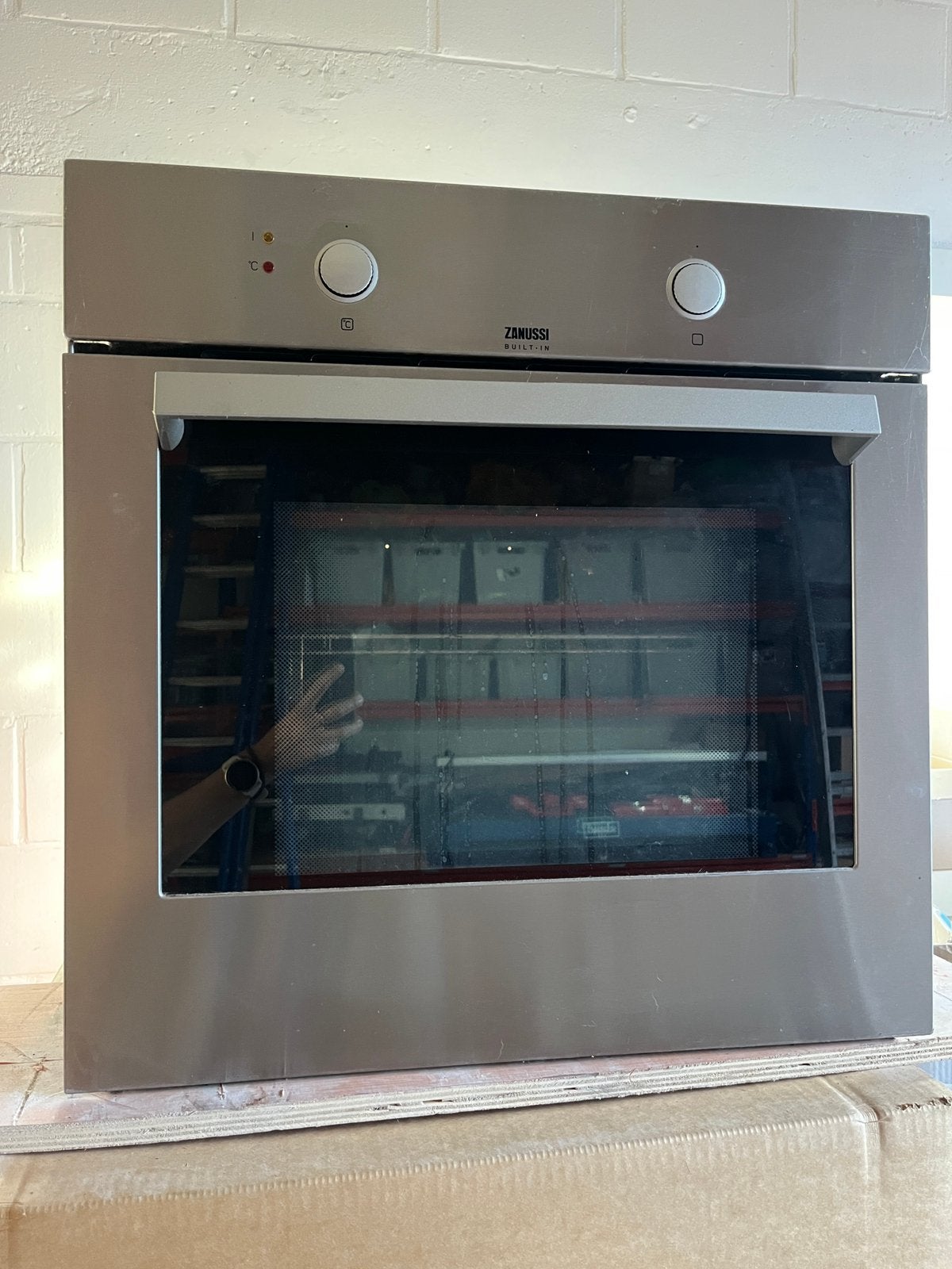 Zanussi inbouwoven, Elektronische apparatuur, Ophalen, Gebruikt, Zanussi, Oven met grill