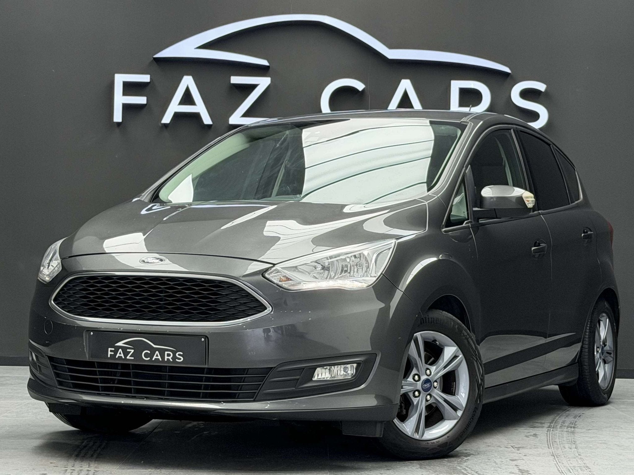 Ford C-MAX 1.0 EcoBoost Titanium * 1ER PROP + GPS + GARANTIE, Autos, Argent ou Gris, Achat, 998 cm³, Entreprise