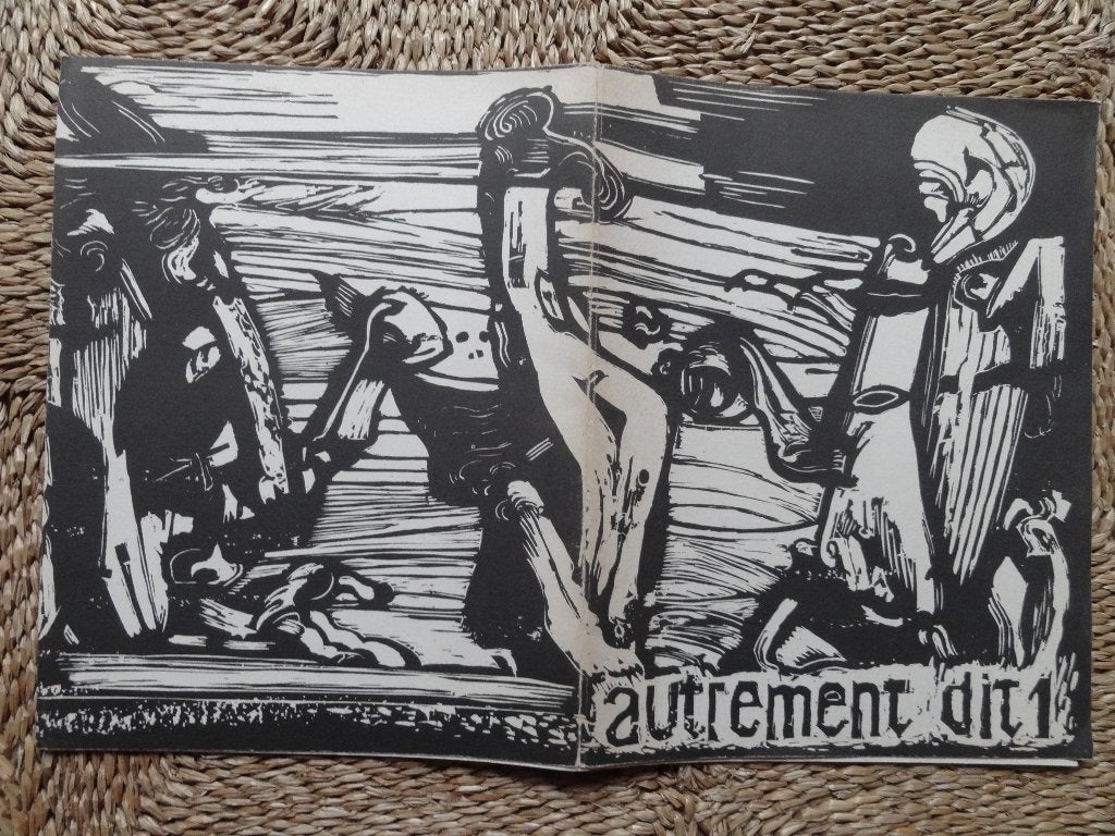 Autrement dit, Christian d'Orgeix litho, oplage 150, nr 66, Gelimiteerde oplage, Ophalen of Verzenden, Abstract, Lithografie
