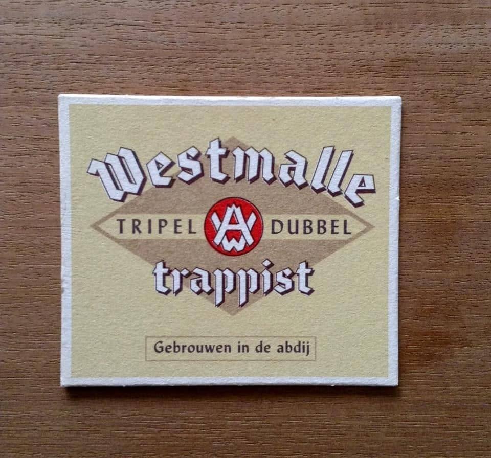 Westmalle bierviltje, Verzamelen, Ophalen of Verzenden, Zo goed als nieuw, Viltje(s)