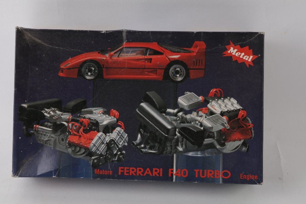 Moteur Protar Ferrari F40 Turbo en métal 1/12e, Hobby & Loisirs créatifs, Modélisme | Voitures & Véhicules, Autres marques, Enlèvement ou Envoi