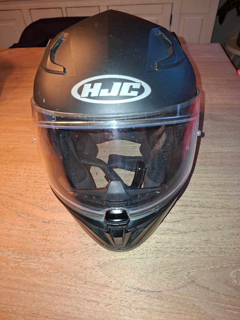 HJC I70 integraalhelm maat L met zonnevizier en pinlock, Motos, Vêtements | Casques de moto, Femmes, Hommes, Enfants, Casque intégral