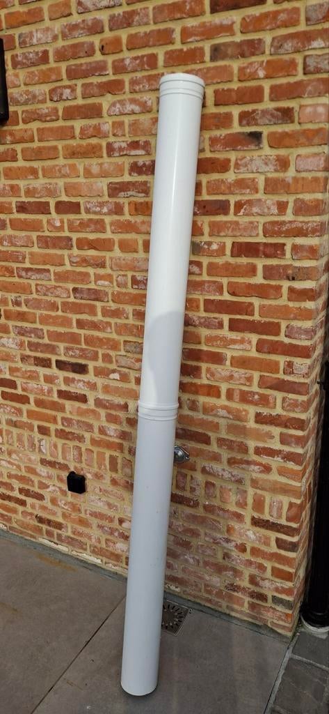 Rookgasafvoerpijp buitenwand conc. - PP/Aluminium, Doe-het-zelf en Bouw, Ophalen