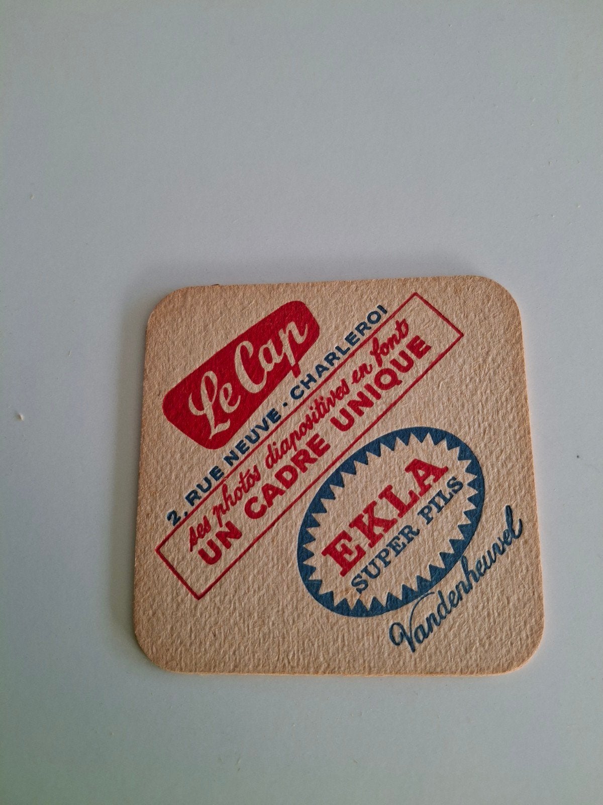 oud bierviltje ekla vandenheuvel, Verzamelen, Ophalen of Verzenden