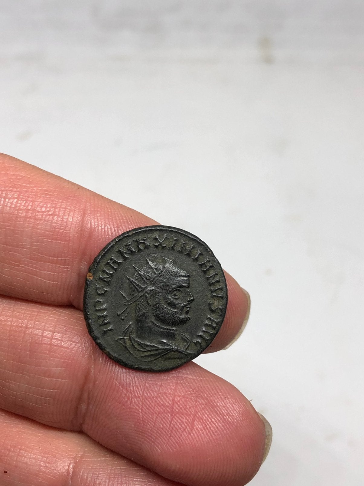 Romeinse munt, MAXIMIAN HERCULES Aurelianus (285 - 310 AD), Ophalen of Verzenden, Italië, Losse munt