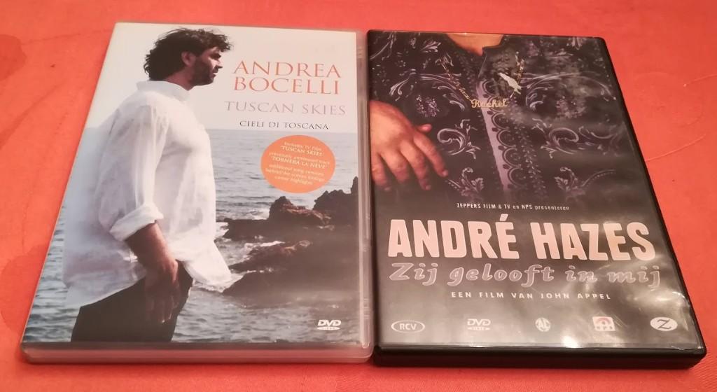 Dvd musical + Andrea Bocelli + André Hazes, Ophalen of Verzenden, Zo goed als nieuw