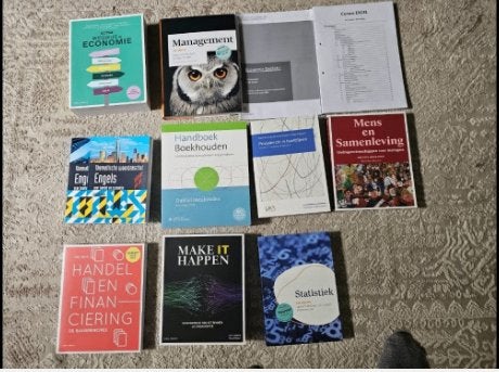 1ère année de livres de sciences commerciales (Ugent), Livres, Enlèvement, Comme neuf, Économie
