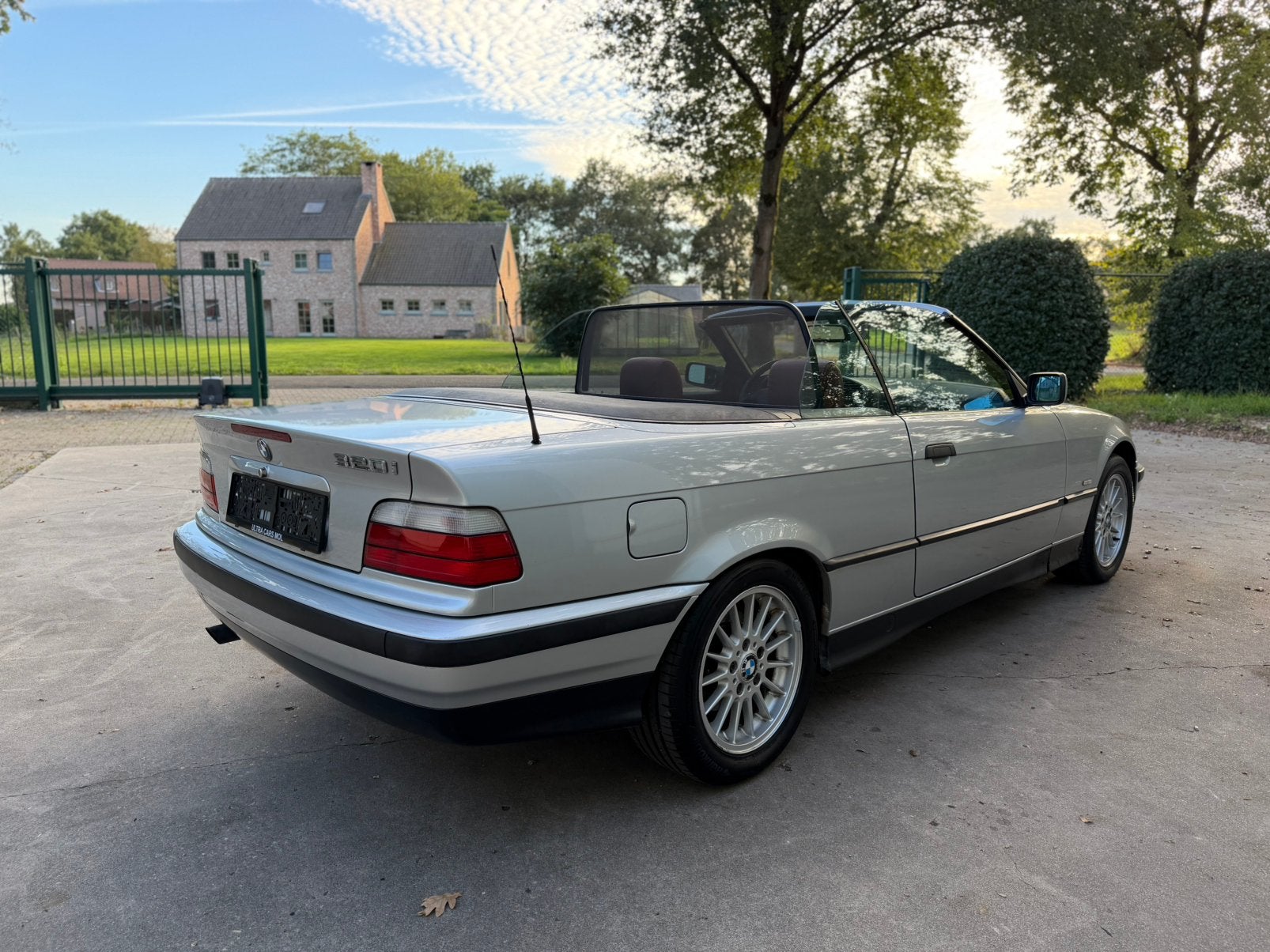 BMW 320i E36 Cabrio/Facelift/Airco/Rood Leder/GEKEURD, foto 8