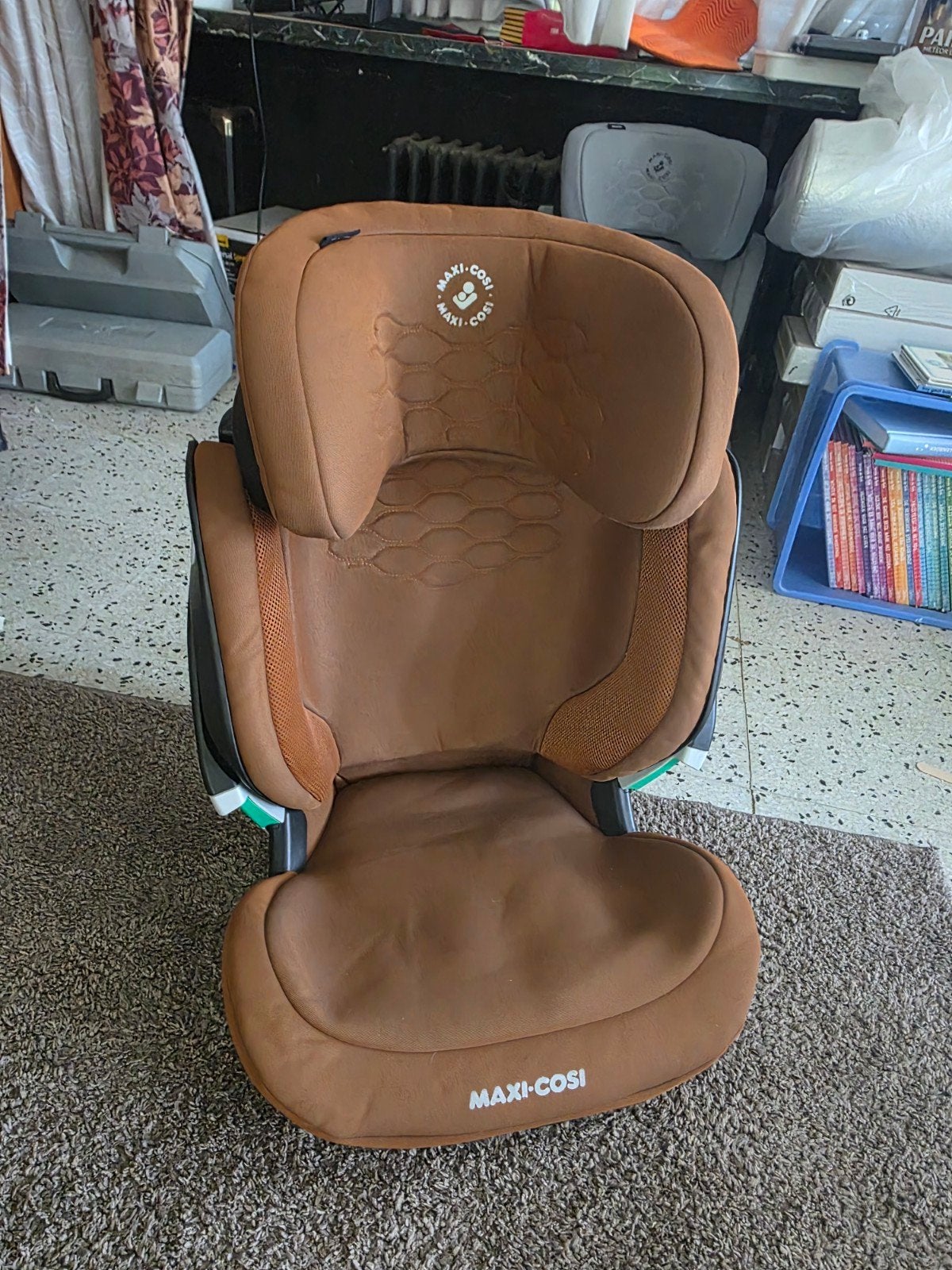 Maxi-Cosi RodiFix Pro i-Size autostoel, Ophalen, Autogordel of Isofix, 15 t/m 36 kg, Verstelbare rugleuning