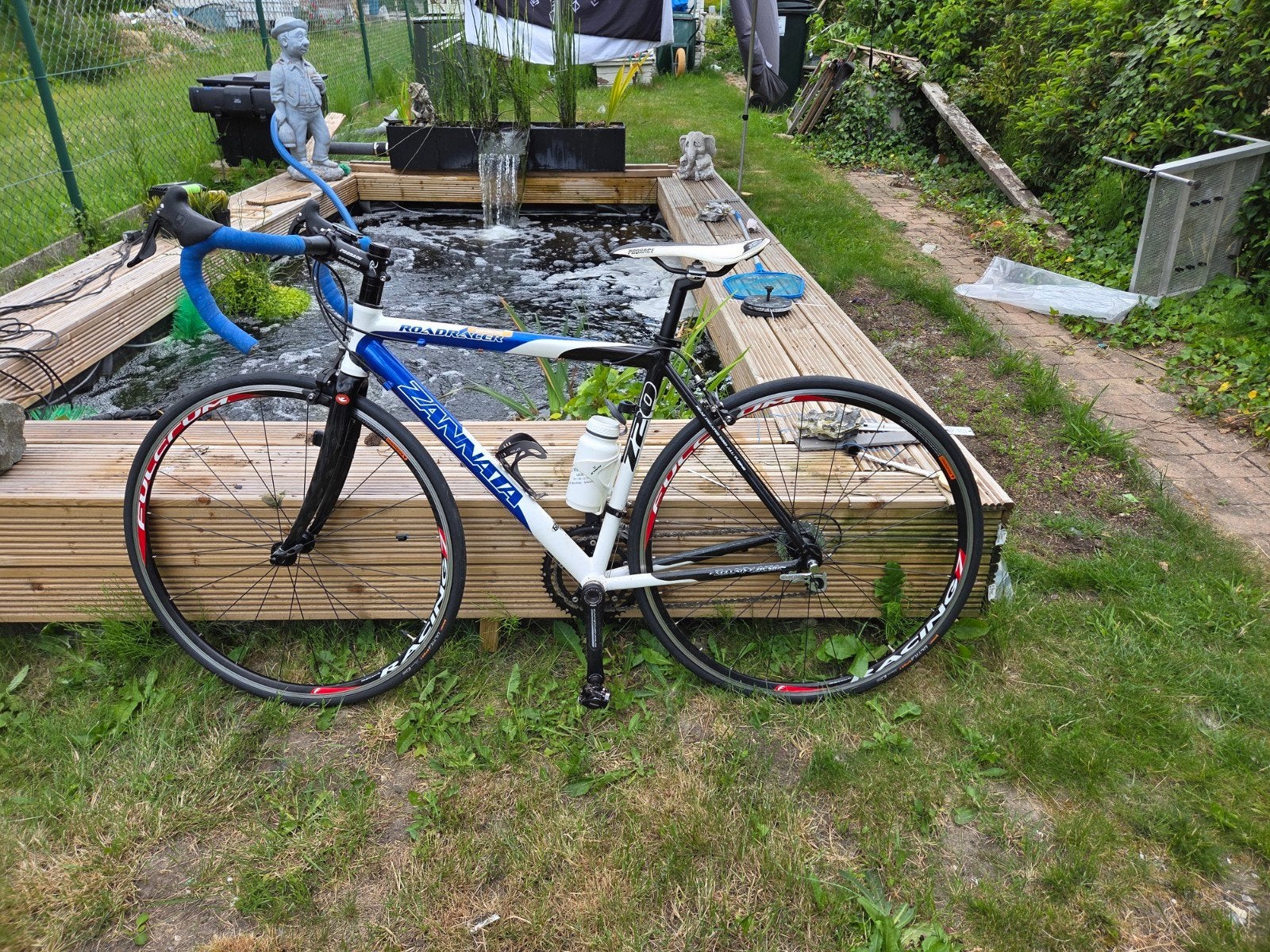 Koersfiets zannata roadracer zo goed als nieuw, Enlèvement, Comme neuf, Autres marques