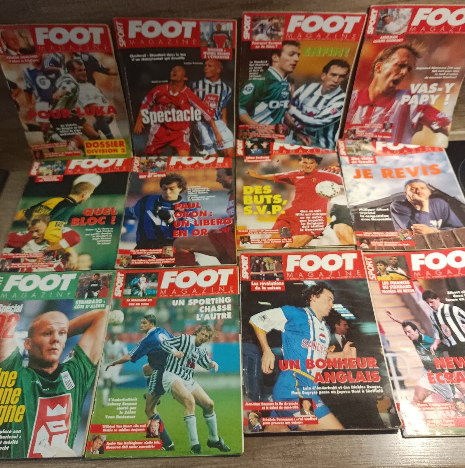 lot foot magazine x12, Enlèvement ou Envoi