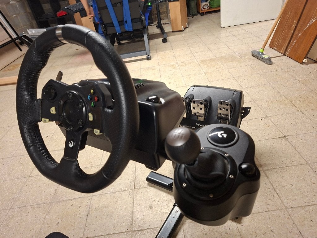 Logitec G920, Gear Shifter and Play Seat, Siège de course, Retour de force, Xbox, Enlèvement