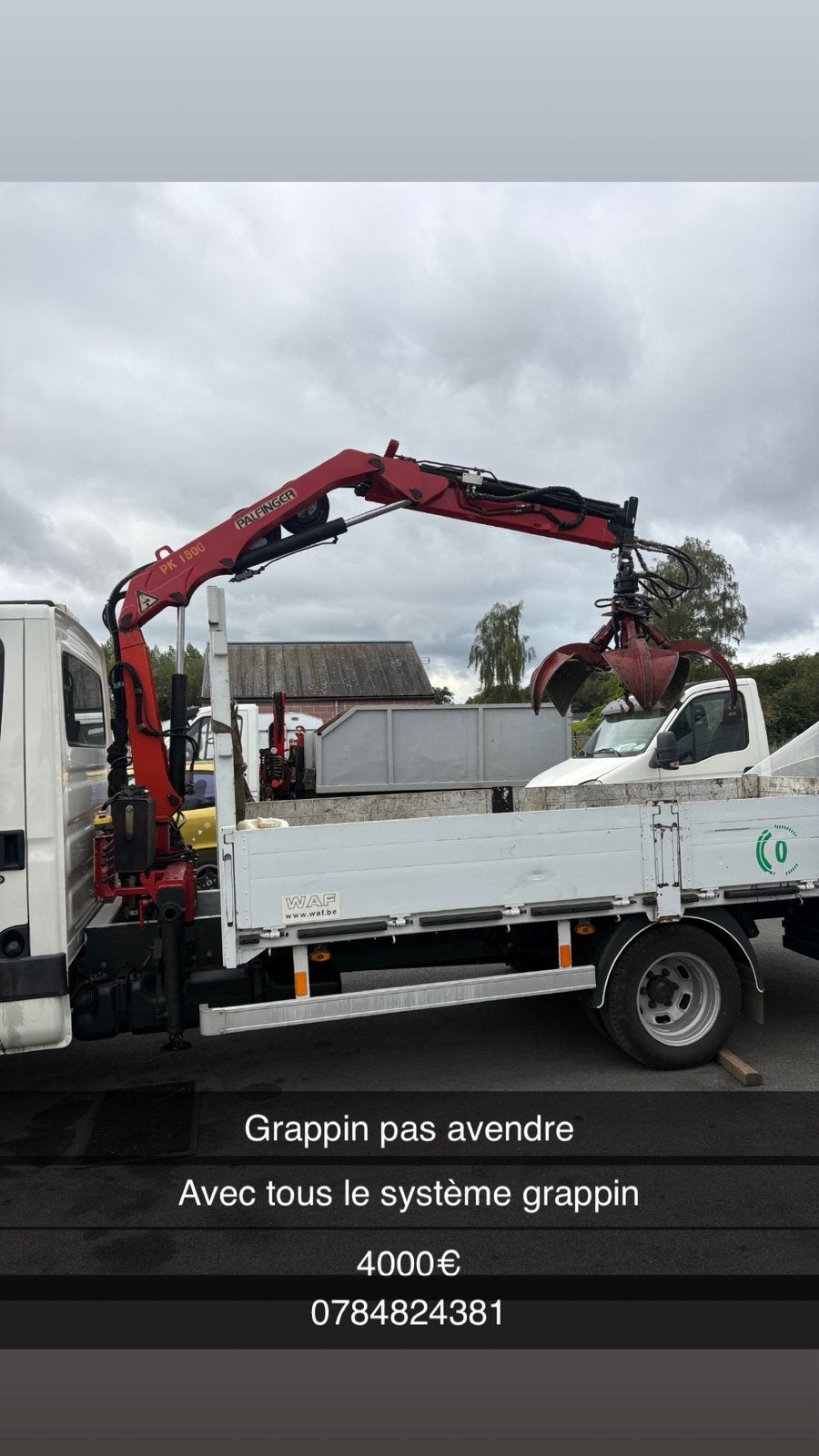 Grue camion, Articles professionnels, Enlèvement ou Envoi, Grue